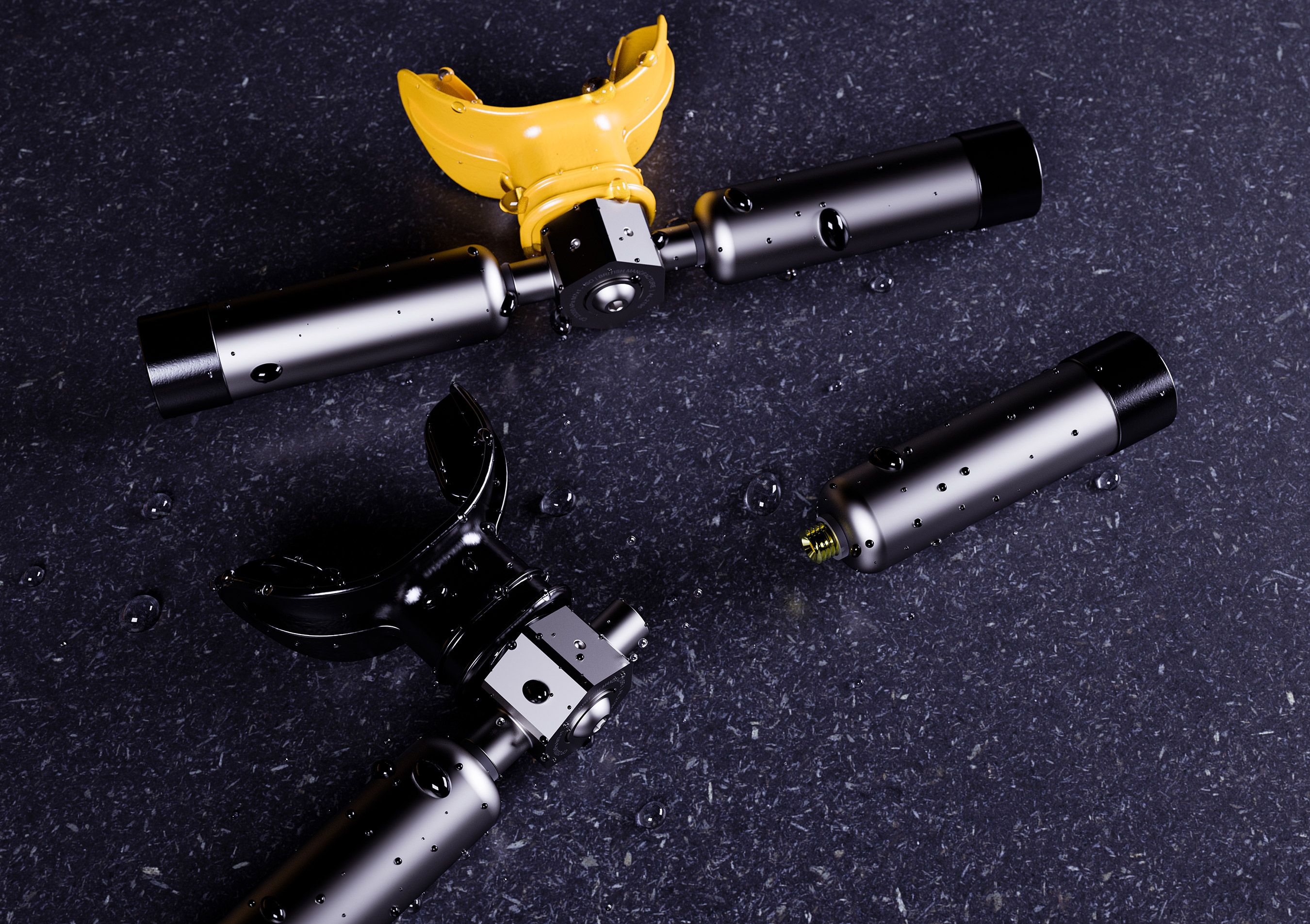 James Bond, 007 underwater breather from die another day.